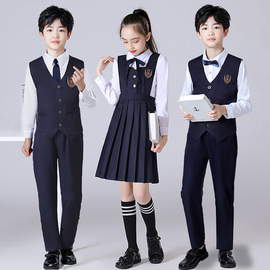 幼儿园园服学生校服班服英伦学院风，朗诵儿童舞台服六一合唱演出服