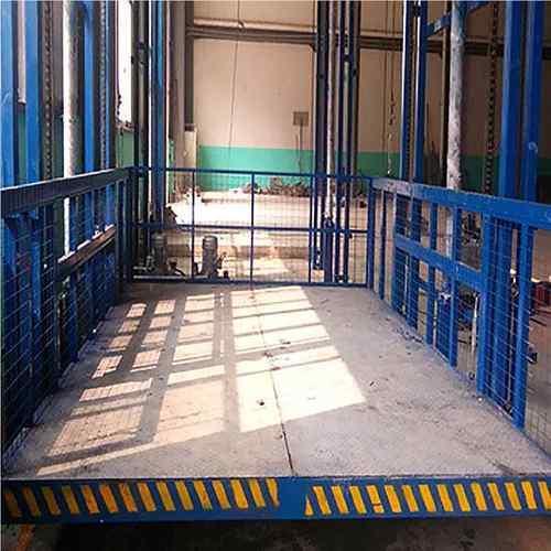 定货制式轨道降货梯简易厂房仓库升载电梯室外室内 液压升降货梯