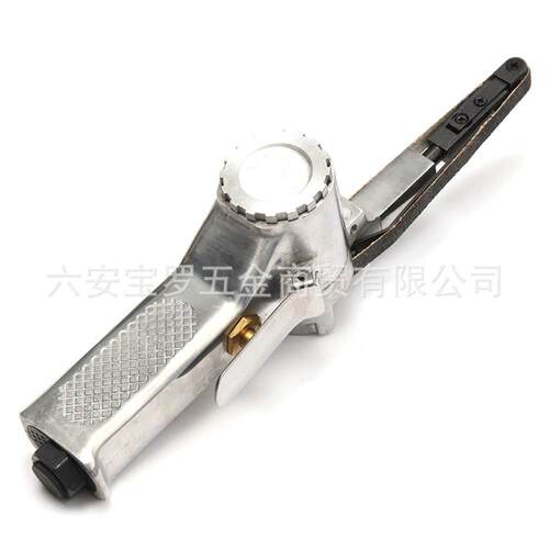 新款直销跨境 风研工业级气动砂带机10mm风动打磨机 环带机 抛光
