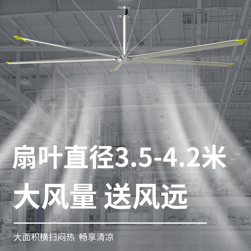 厂房车间工大吊扇业超型风扇仓库通风吊大扇永磁大7风QQQ力风扇.3