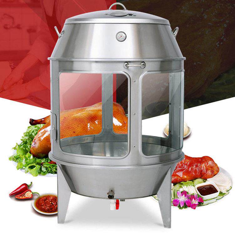 微电脑纯电烤鸭炉 玻璃视窗展示烤鸡鸭鹅烤炉 定时控温不锈钢焖炉