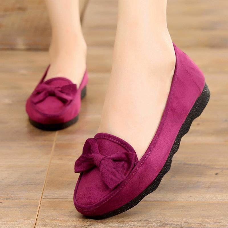 高档老北京布女春秋年单软底中妇女妈妈鞋女士平底4鞋1大码上鞋班,女鞋,浅口单鞋,淘宝优惠券,粉丝福利购,淘宝优惠卷