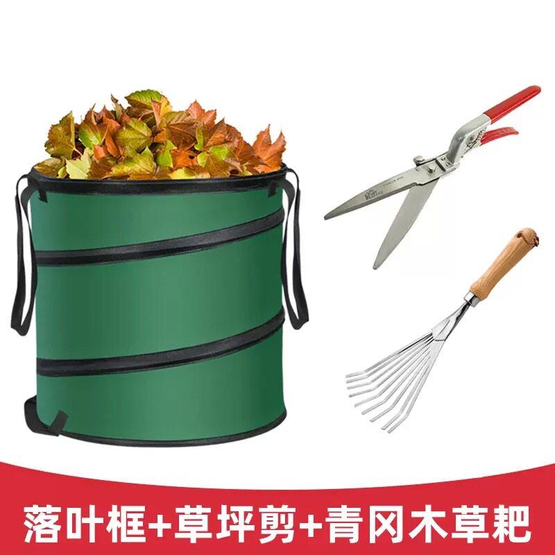 凯姿长柄园艺绿篱剪 不锈钢修边剪  园艺草坪剪 落叶框 小锄头