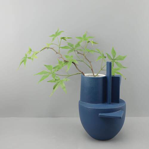 现代简约陶瓷花瓶样板房电视柜玄关工艺品家居软装饰品客厅摆件