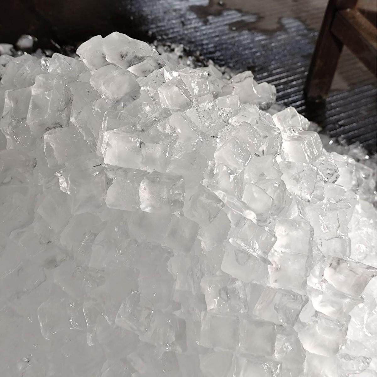 雪源10吨大型方冰机 食品级不锈钢材质 水冷保鲜降温高效节能