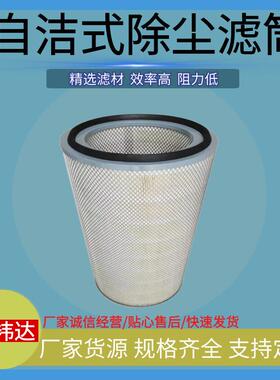 供应3266/3290/32100无尘车间电厂钢厂自洁式除尘滤筒吸尘车滤芯