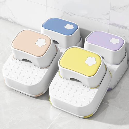 Kid Step Stool Bathroom Non Slip Safety Training Stool Washi
