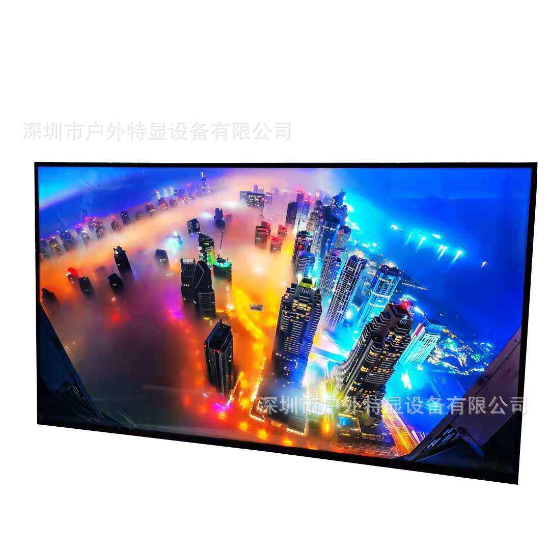 86寸户外高亮度屏4K 3000CD橱窗多媒体广告发布户外广告机壁挂