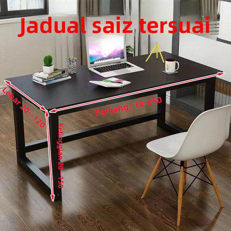 书桌定制尺寸定做120cm75高2米30/2.5加厚电脑桌140cm180/20桌子