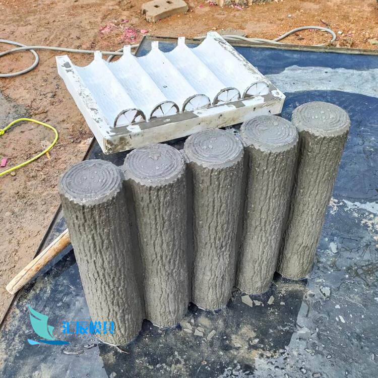 仿木桩水泥模具园林菜园花风景区景观花池围土栏路牙各种型号石砖