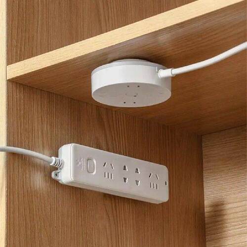 Power Cord Head Finishing Bracket Seamless Plug Racks