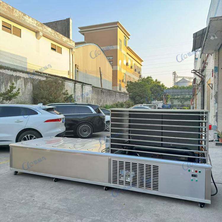 a大型工业冰棍冰棒制作设备芒果味雪糕制作小布丁冰棍制作教学