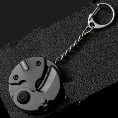 Keychain Screwdriver Multifunctional Hexagon Coin Outdoor ED