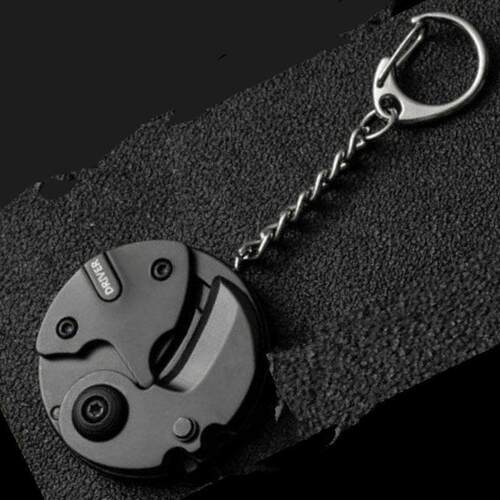 Keychain Screwdriver Multifunctional Hexagon Coin Outdoor ED