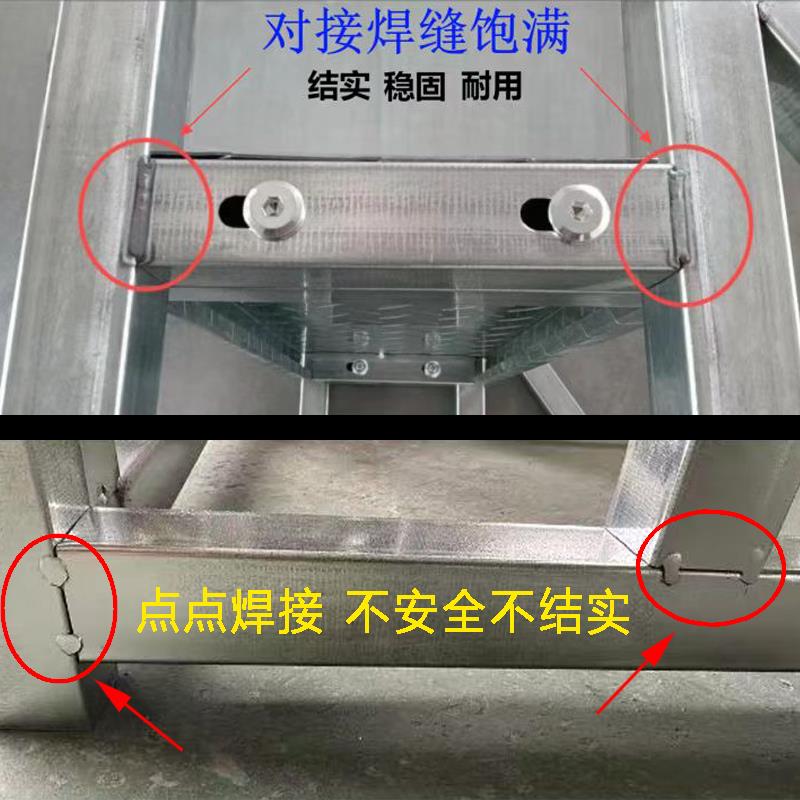 工业梯OOZ子移动货梯超市梯家用台阶踏步梯板脚仓库楼梯踏台阶车