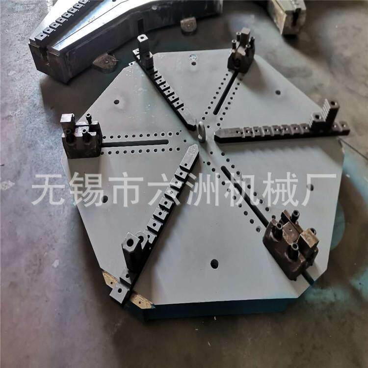 厂家供应WPT1200重载三爪三槽自定心焊接卡盘变位机卡盘
