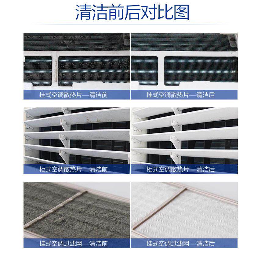 空调清洗剂家用外机挂机台式汽车用空调涤尘液清洁剂泡沫型
