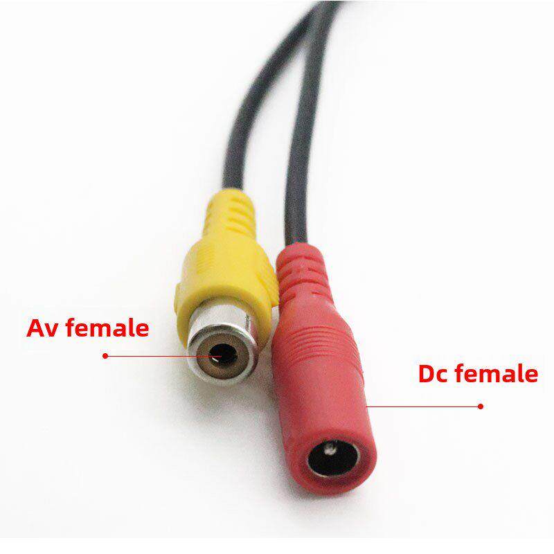 倒车影像弹簧线大货车连接线监控AV一体影片螺旋车载航空头延长线