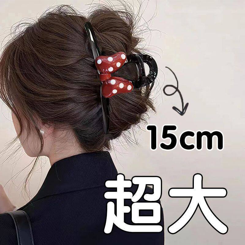 后脑勺精致大号发夹高级盘发发饰图片