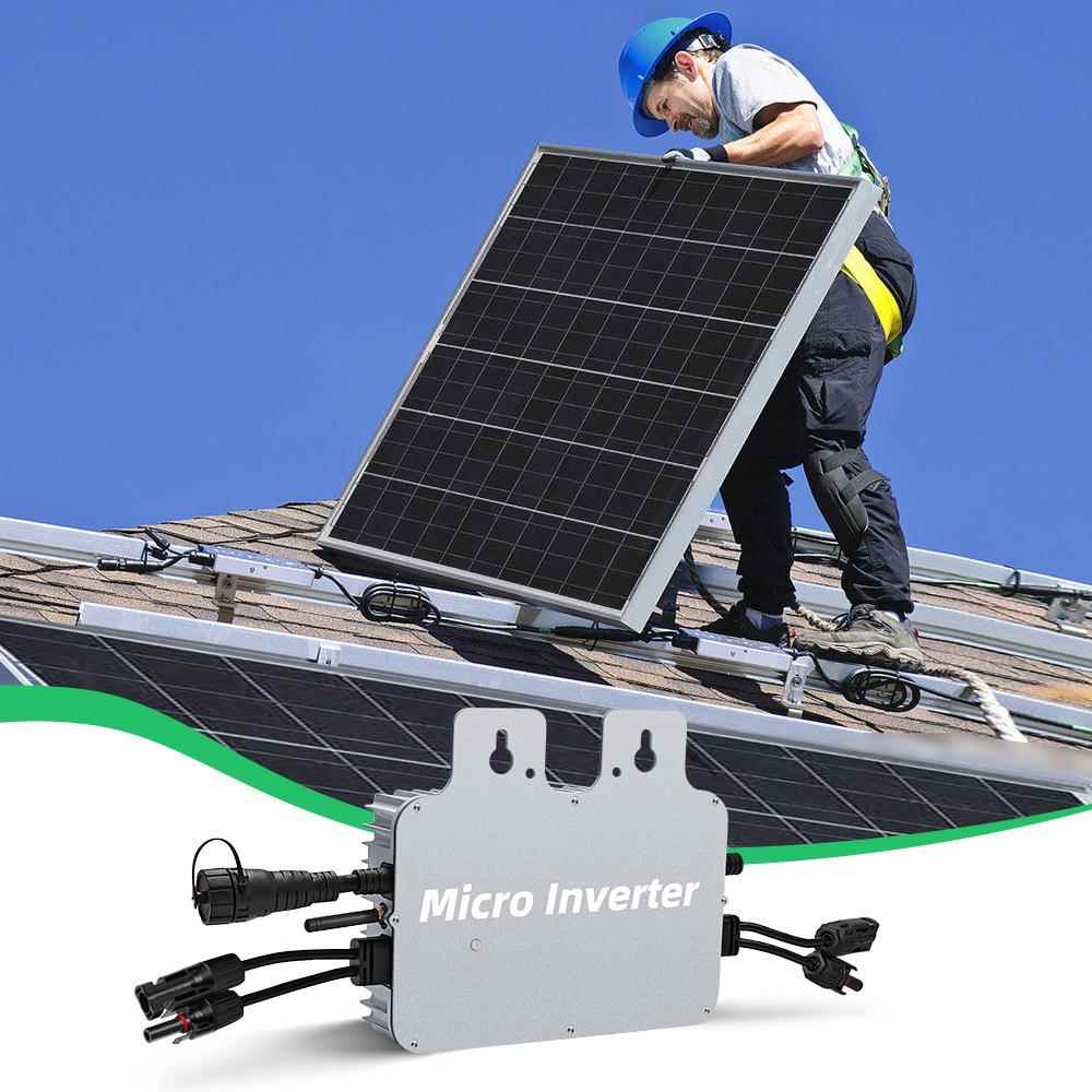 适用于阳台微逆逆变器800w太阳能并网家庭自用发电节约能源智能