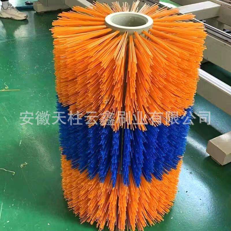 畜牧清洁滚筒旋转奶牛按摩清洗蹭痒马体刷全自动挠痒牛体刷