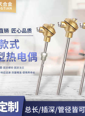 wrnk230生产热电偶不锈钢k热电偶热电偶系列wrn厂家-型