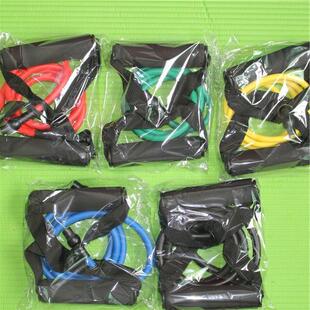 stretch arm resistance yoga shaped tension band rope belt