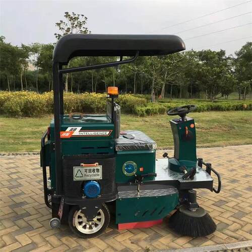 成德工厂用驾驶式电动扫地车环卫清扫车