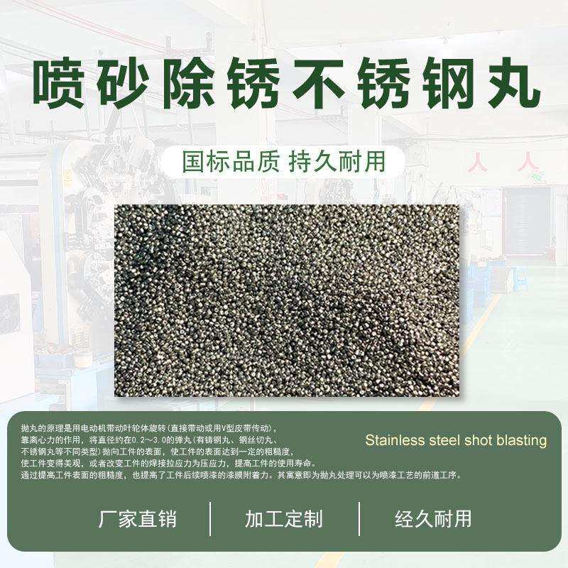 厂家直销不锈钢抛丸304 410不锈钢喷砂机磨料抛丸机抛光清理除锈