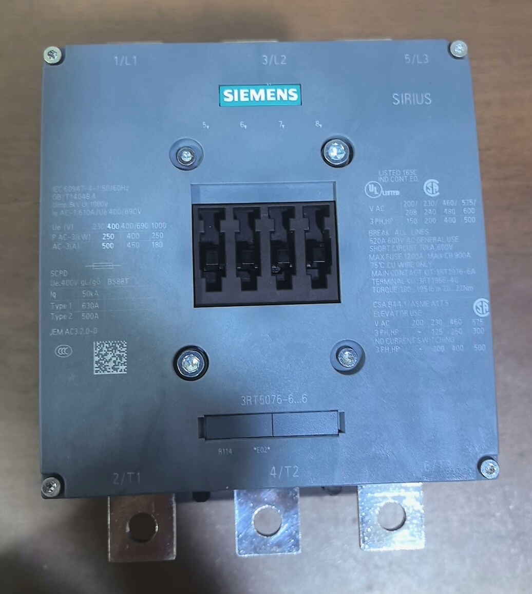 西门子3RT5076-6AV36接触器