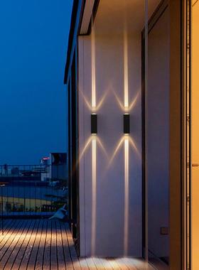 门口庭院射灯室外阳台别墅大门聚光外墙灯led壁灯洗墙灯户外防水