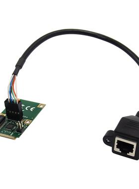 MINI PCIE千兆网卡 8111F芯片爱快支持 1000M RJ45网卡 8125B双口芯片