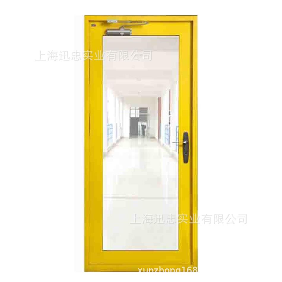 不锈钢大玻璃门隔音隔声防火门 双开大玻璃防火门钢制防火玻璃门