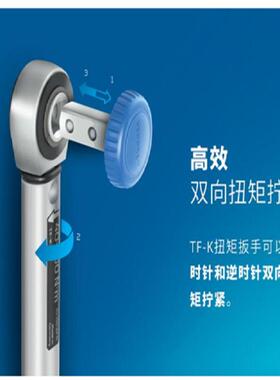 TF-K300吉多瑞gedore扭矩扭力扳手，驱动1/2，范围60-300NM