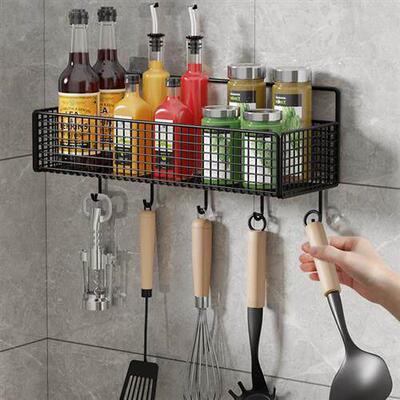shelf bathroom wall toiletries finishing storage rack