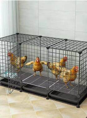 养鸡笼家用大号特大养殖笼鸡笼子家用铁网组装鸭子笼鸡舍清粪