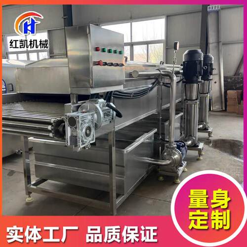 2020新型鲜玉米去须清洗机整套鲜玉米清洗脱粒蒸煮漂烫速冻设备