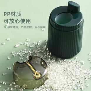 自动弹出牙签罐 现代简约牙签盒创意按压式 轻奢风家用便捷牙签筒
