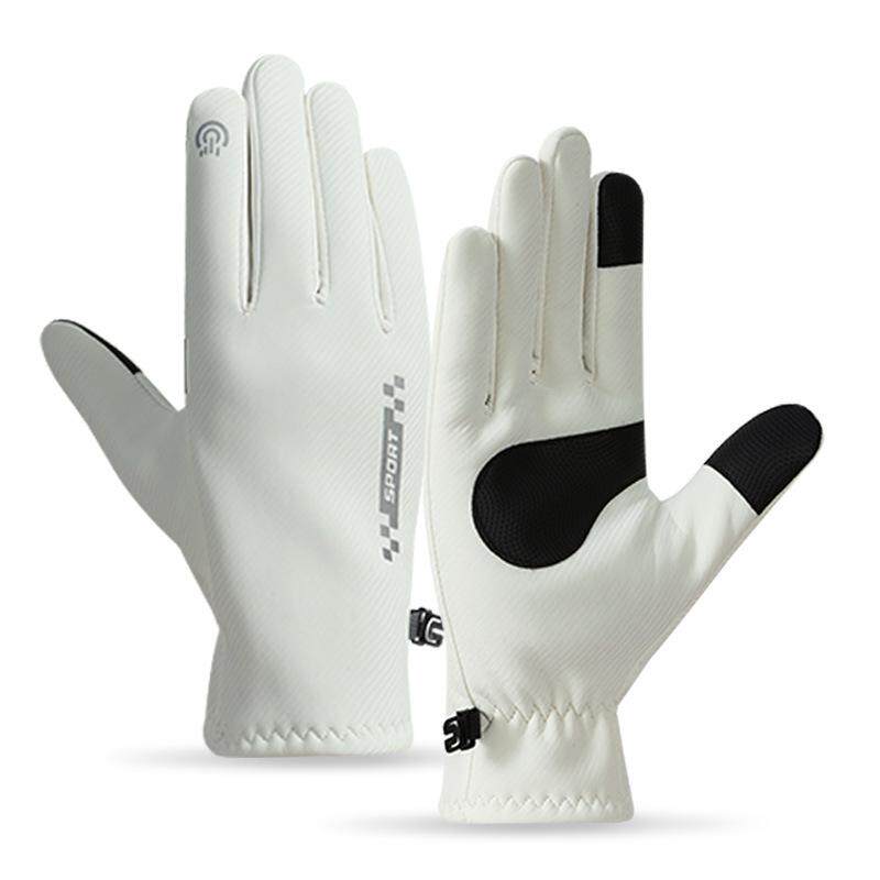 户外徒步防水登山手套男滑雪骑行钓鱼秋冬季防风保暖透气跑步女士