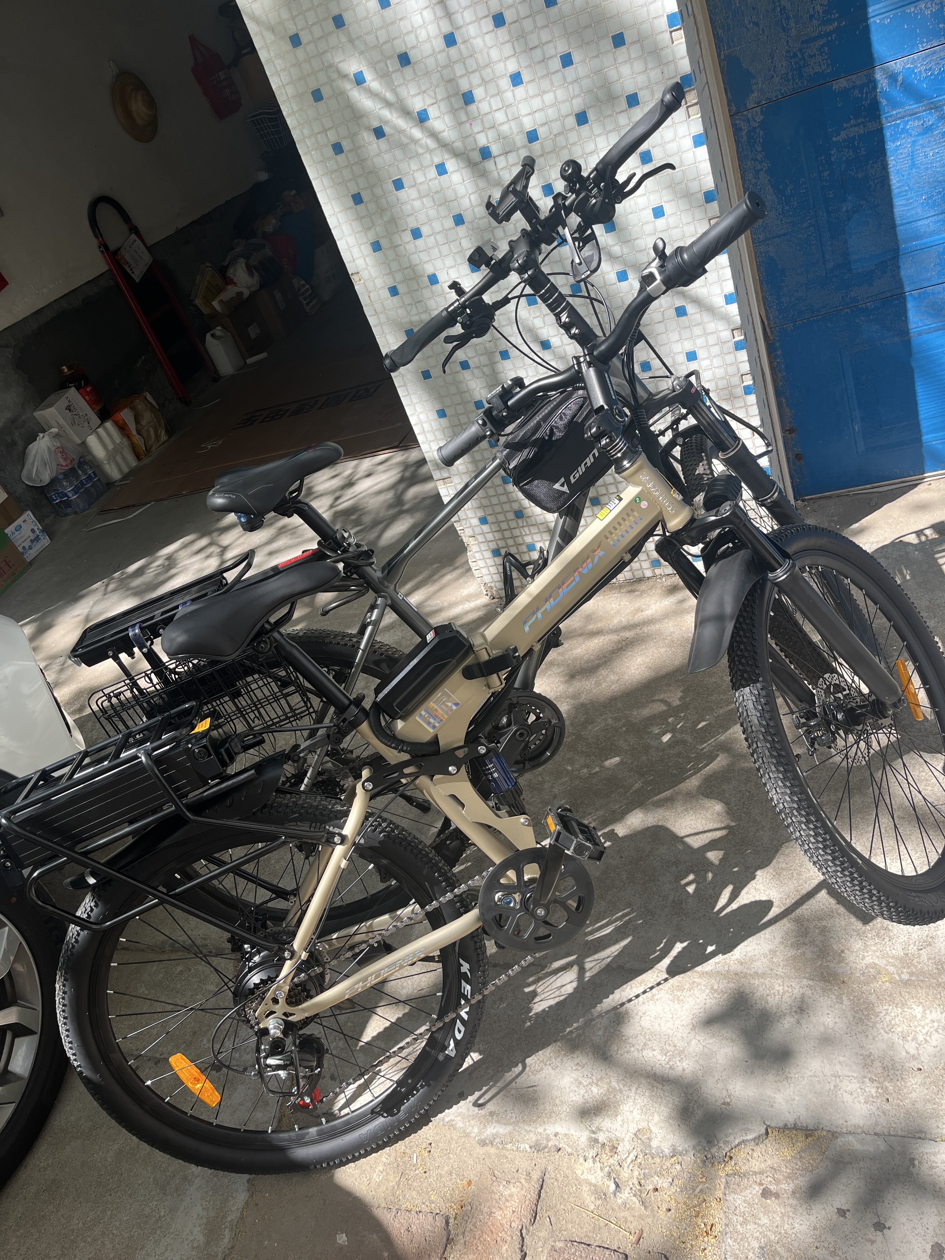 Электровелосипед Phoenix G6, складной горный велосипед, трансмиссия Shimano 21 скорость, мотор 400 Вт photo review