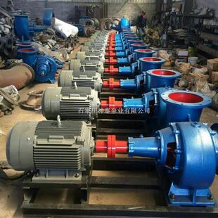 厂家大流量潜水卧式离心泵城市排污农田灌溉混流泵配件