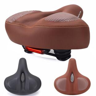 自行车坐垫加宽加大加厚座垫软屁垫舒服超厚弹簧减震座垫