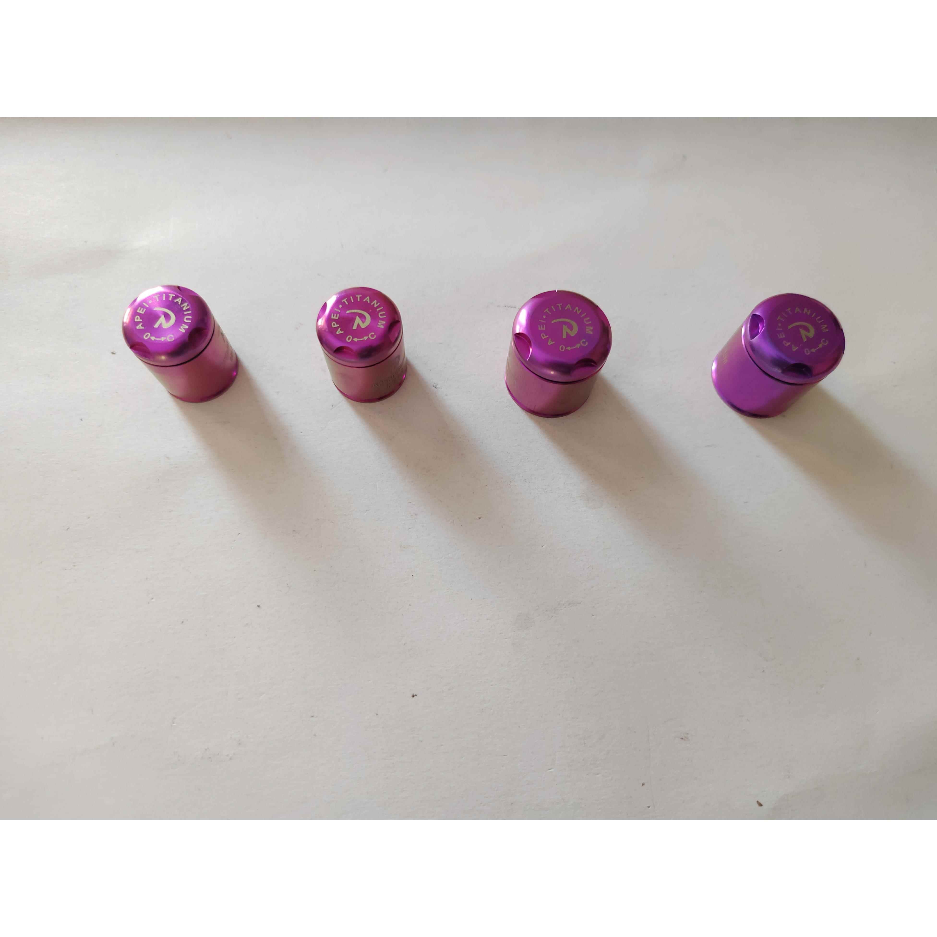 阿沛钛 钛合金防盗帽 卡钳m8防盗 小牛防盗九号防盗螺丝 钥匙另买