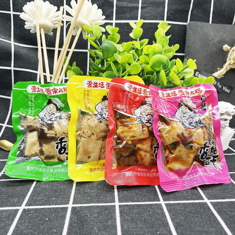 宋大妈香菇豆干 干五香香辣石磨嫩豆腐小包装500g包邮小吃休闲 零