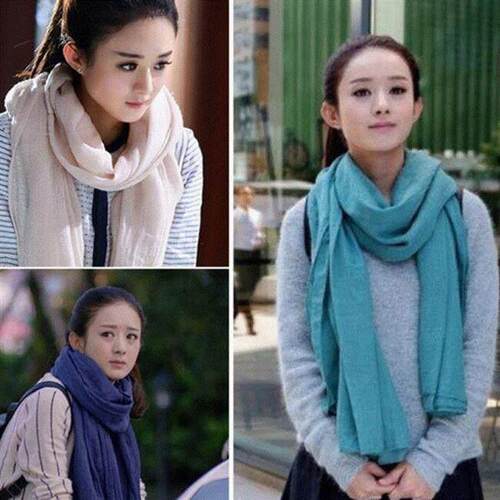 large cotton scarf for women
