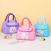 新品 超大容量外出便携手提保冷保鲜保温包上班带饭午餐保温便当包