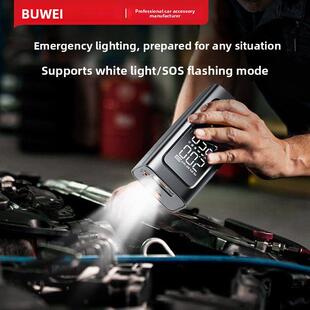 埠威车载无线充气泵便携高压打气泵汽车用轮胎轿车电动气筒N1