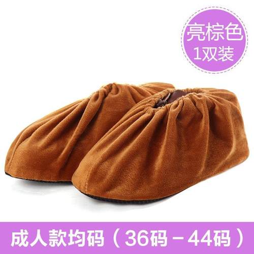 居家绒布鞋套机房加厚一次性鞋套