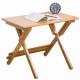 8V竹写字桌实木家用课桌小学生书桌可折叠儿童学习桌可升降桌椅套