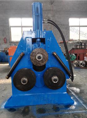 型材弯曲打圈机立式型材管材盘管机一次冷弯成型钢管盘圆机